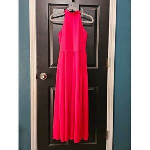 Weissman NWOT child large red lyrical dress contemporary solo costume